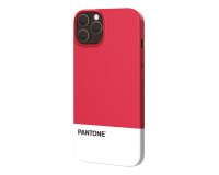 Pantone PT-PC1008R1 mobile phone case 15.5 cm (6.1") Cover Red, White