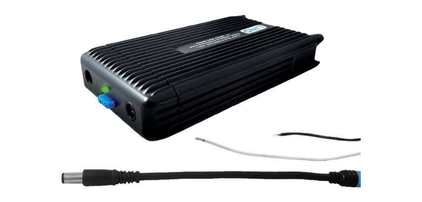 Gamber-Johnson POWER ADAPTER adaptador e inversor de corriente Interior 120 W Negro