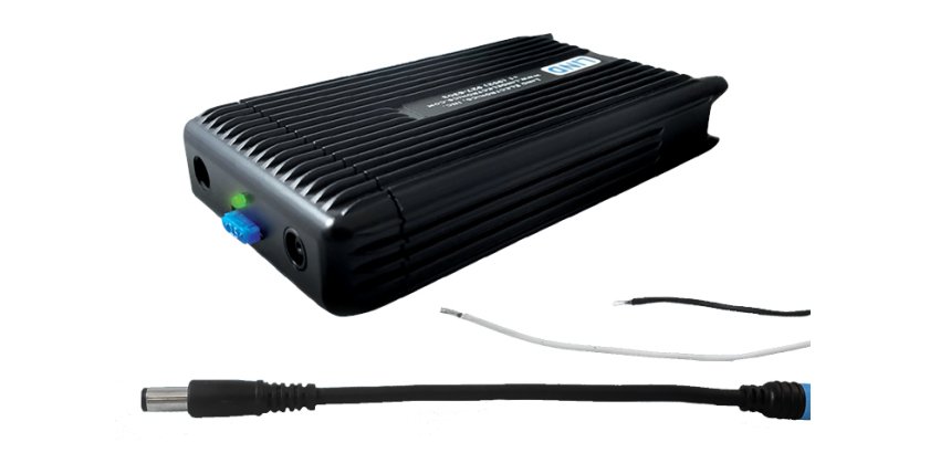 Gamber-Johnson POWER ADAPTER adaptador e inversor de corriente Interior 120 W Negro