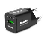 Hamlet XPDC-G3018Q Caricabatterie per dispositivi mobili Universale Nero AC Ricarica rapida Interno