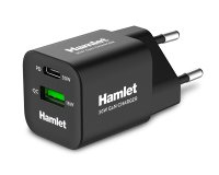 Hamlet XPDC-G3018Q mobile device charger Universal Black AC Fast charging Indoor