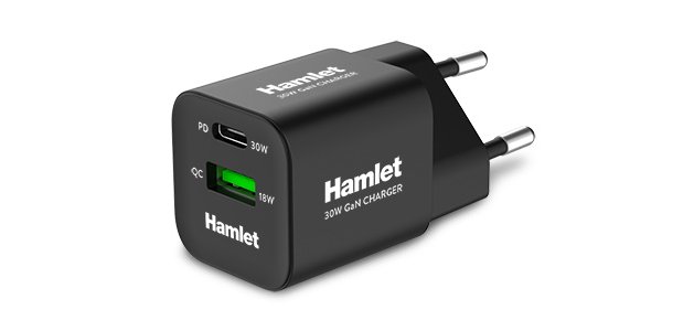 Hamlet XPDC-G3018Q Caricabatterie per dispositivi mobili Universale Nero AC Ricarica rapida Interno