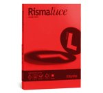 Carta Rismaluce - A4 - 200 gr - rosso scarlatto 61 - Favini - conf. 125 fogli