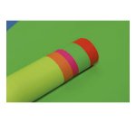 PAPIER AFFICHE FLUO, Rouleau de 10 feuilles 90g/m2 au format 60x80cm - Assortiment
