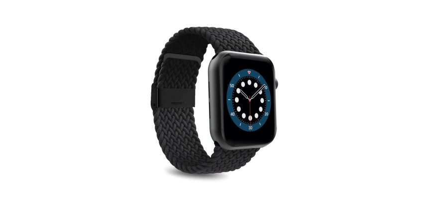 SBS Bracelet pour montre LOOP Watch Noir- boîtier 38-40-41 mm