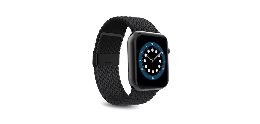 SBS Bracelet pour montre LOOP Watch Noir- boîtier 38-40-41 mm