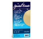 Busta Special Events metal - 110 x 220 mm - 120 gr - oro - Favini - conf. 10 buste