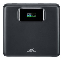 Rivacase Turbo Polimeri di litio (LiPo) 20000 mAh Nero