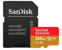 SanDisk Extreme PLUS 256 Go MicroSDXC Classe 10