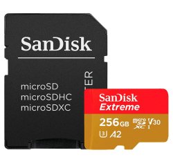 SanDisk Extreme PLUS 256 Go MicroSDXC Classe 10