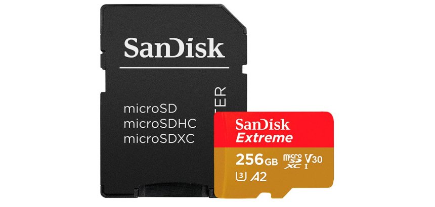 SanDisk Extreme PLUS 256 Go MicroSDXC Classe 10