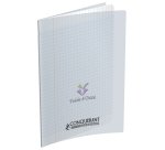 Cahier De Poesie Et Chant Conquerant Agrafe 210X297 96P 90Gseyes/Uni Polypro Incolore
