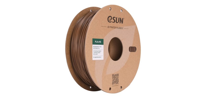 eSUN PLA+HS Polymilchsäure Plus (PLA+) Braun 1 kg
