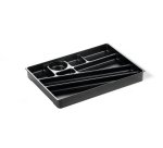 Vaschetta portaoggetti Idealbox per cassetti - 24 x 34 x 3,6 cm - nero - Durable