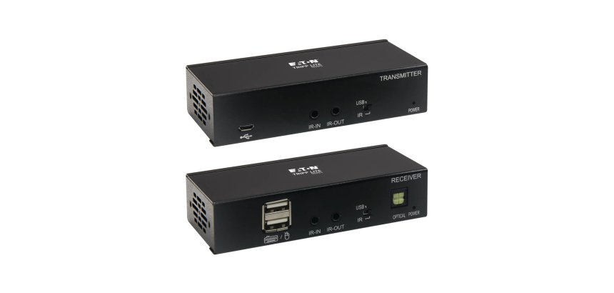 Tripp Lite B127A-1A1-BCBH extension audio/video Émetteur et récepteur AV Noir