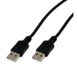 MCL 5m USB 2.0 câble USB USB A 0,48 Gbit/s Noir