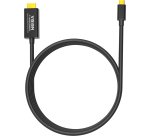 Vision TC 2MUSBCHDMI8K/BL câble de téléphone portable Noir 2 m USB C