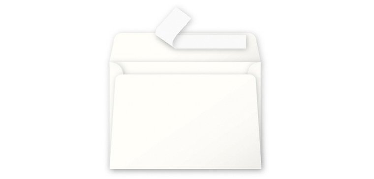 Enveloppe clairefontaine pollen 114x162mm 120g coloris ivoire étui 20 unités