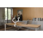 Ergotron LX Pro Series 45-686-290 support d'écran plat pour bureau 68,6 cm (27") Blanc