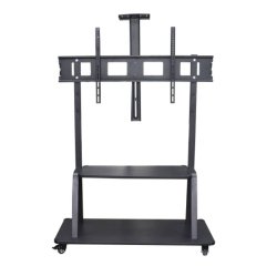 LINK Supporto Per Tv Con Ruote Fino A 130 Kg Max Vesa 1200X600 E Video Fino A 180"