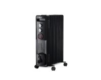 Argoclima WARM BLACK TT 9 Interno Bianco 2400 W Riscaldatore ambiente elettrico a olio