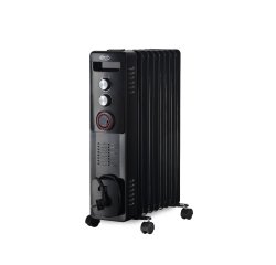 Argoclima WARM BLACK TT 9 Interno Bianco 2400 W Riscaldatore ambiente elettrico a olio