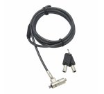 DICOTA D31887 câble antivol Noir, Argent 2 m