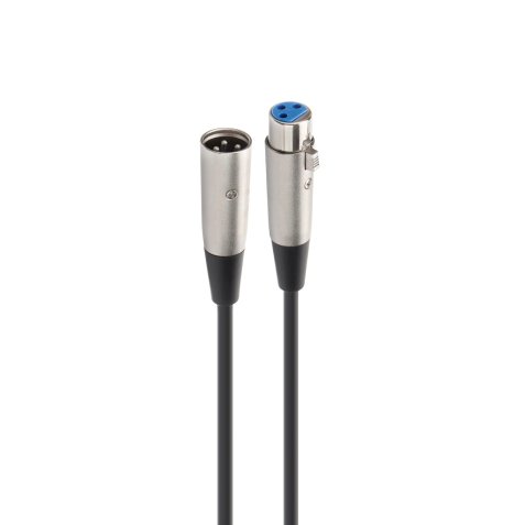 Fonestar SM-673-5 cable de audio 5 m XLR Negro