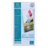 Porte-visuel incliné vertical DL - Cristal