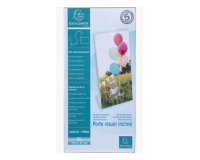 Porte-visuel incliné vertical DL - Cristal