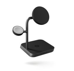 ZENS Office Charger Pro 3 Casques, Smartphone, Smartwatch Noir Secteur Recharge sans fil Charge rapide Intérieure