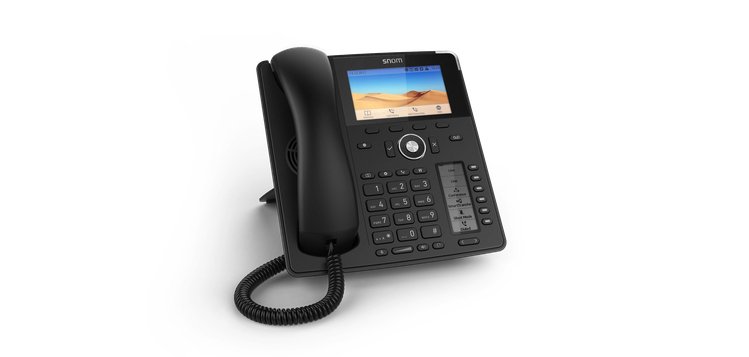 Snom D785 Customized, Schwarz telefono IP Nero 12 linee TFT