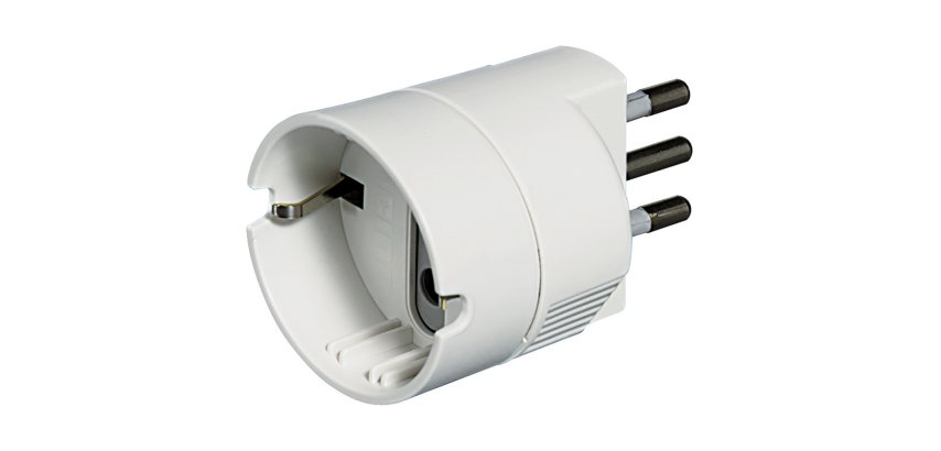 bticino S3623DE power plug adapter Type L (IT) White