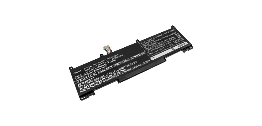 DLH Batterie Li-ion 11.4V 3850mAh 44Wh - RH03XL / HSTNN-IB9P / HSTNN-OB1T / M01524-171 / M01524-2C2 / M02027-005