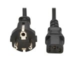 Eaton P054-01M-EU câble électrique Noir 1 m CEE7/7 IEC C13