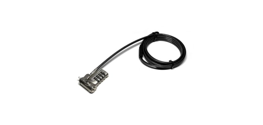 Port Designs 901235 câble antivol Noir