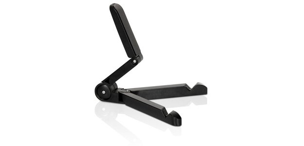 Mobilis Portable Fold-up Stand Soporte pasivo Teléfono móvil/smartphone, Tablet/UMPC Negro
