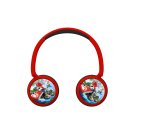 OTL Technologies Super Mario Mario Kart Auriculares Inalámbrico y alámbrico Diadema Juego Bluetooth Rojo