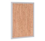 Bi-Office SF141258528 sign holder/information stand Cork, MDF, Metal Brown, Silver