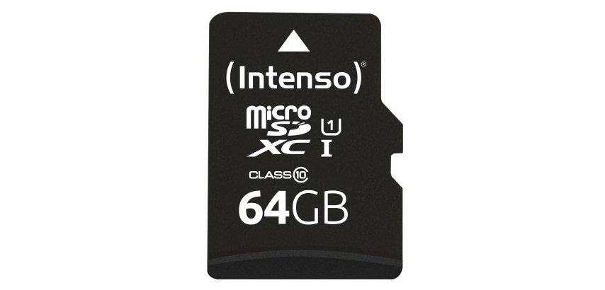 Intenso 3423490 mémoire flash 64 Go MicroSDXC UHS-I Classe 10
