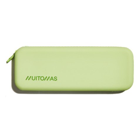 Muitomas SILPENCASEGN astuccio per matita Astuccio portamatite Silicone Verde