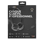 T'nB BLHSTEREOBT casque Sans fil Arceau Bureau/Centre d'appels USB Type-C Bluetooth Noir