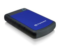 Transcend 2TB StoreJet 25H3 disco rigido esterno 2.5" Micro-USB B 3.2 Gen 1 (3.1 Gen 1) Nero, Blu