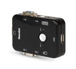 Hamlet KVM Smart Control Switch a 3 porte usb con 2 set di cavi KVM inclusi