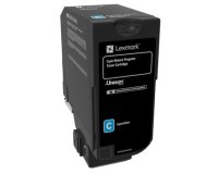 Lexmark 74C20C0 toner cartridge 1 pc(s) Original Cyan