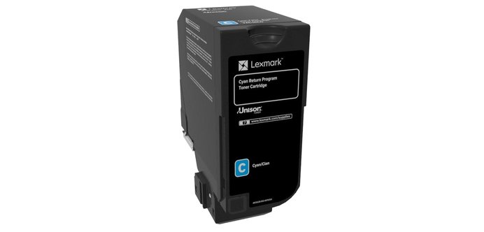 Lexmark 74C20C0 toner cartridge 1 pc(s) Original Cyan
