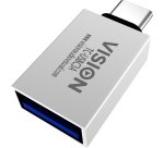 Vision TC-USBC3A changeur de genre de câble USB-A USB-C Blanc