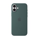 Apple Coque en silicone avec MagSafe pour iPhone 16 Plus - Vert lacustre