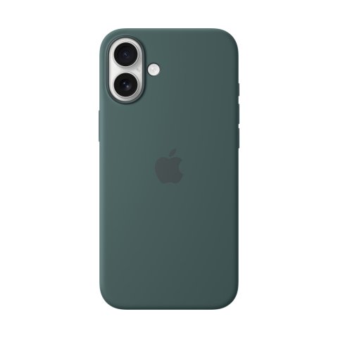 Apple Funda de silicona con MagSafe para el iPhone 16 Plus - Verde lago