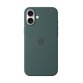 Apple Coque en silicone avec MagSafe pour iPhone 16 Plus - Vert lacustre